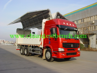 China new product high quality CNHTC TAIAN WUYUE WINGSPAN CARGO TRUCK TAZ5253XYKA supplier