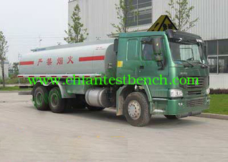 China 6x4 HOWO 20000 liter fuel tanker truck supplier